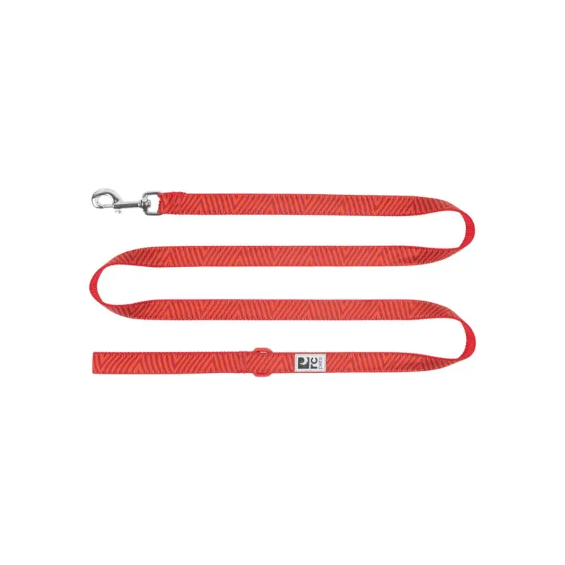 RC PETS Dog Leash, Goji Chevron, 3/4"X6'