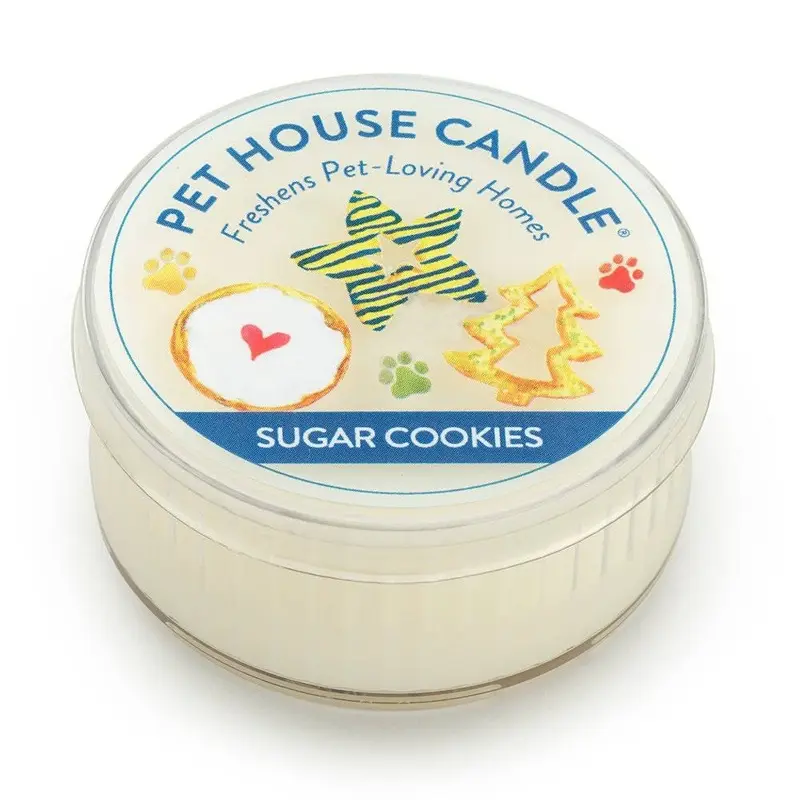 Candle Pet House Sugar Cookies Mini Candle