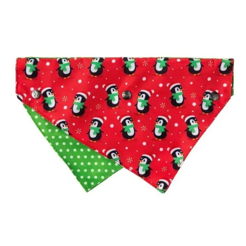FuzzYard Snowday Penguin Bandana Small/Medium