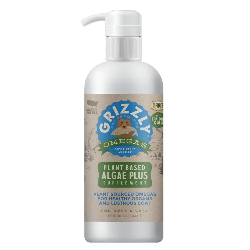 Grizzly Algal Plus Oil Food Supplement 16oz