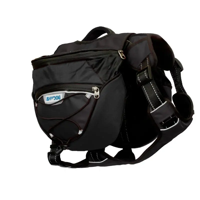 Bay Dog Saranac Saranac Dog Backpack Black Extra Large