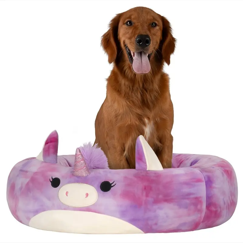 Squishmallows Lola the Unicorn Pet Bed 30"