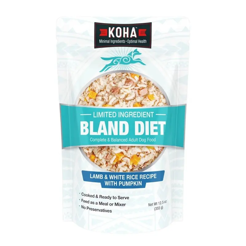 Koha Limited Ingredient Bland Diet Lamb & White Rice Wet Dog Food 12.5oz