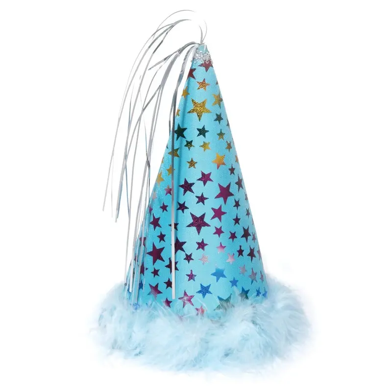Outward Hound Party Hat Blue for Cats & Dogs Large