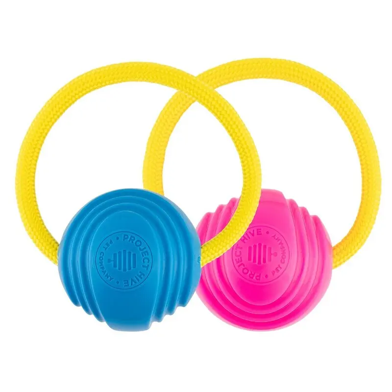 Project Hive Looped Ball - 2-pack, use with Hive Zoomer, blue/pink