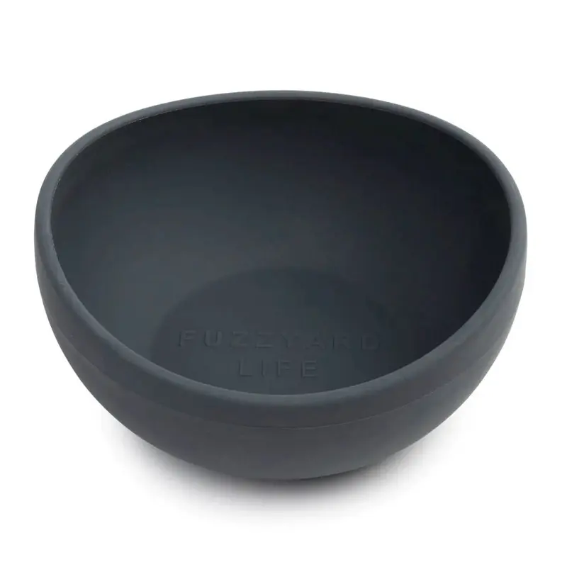 FuzzYard Life Silicone Bowl Small Slate Grey