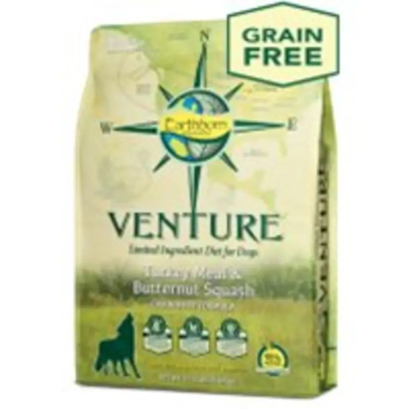 Earthborn Turkey & Squash Grain Free Dry Dog Food 25lb