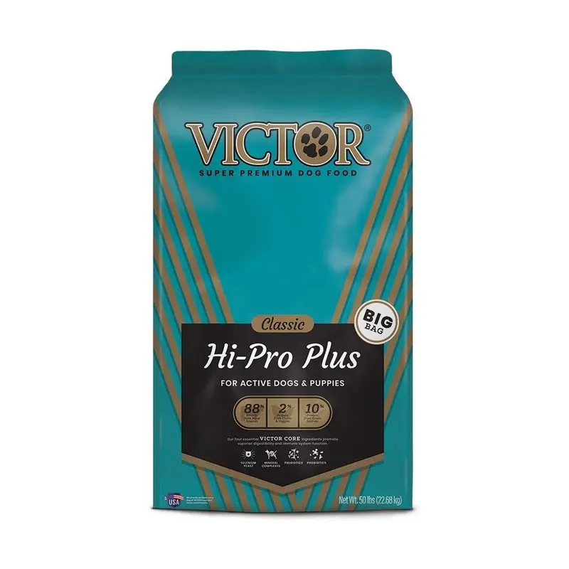Victor Classic Hi-Pro Plus Dry Dog Food 50lb