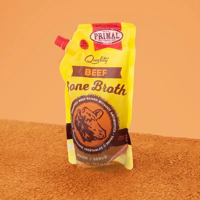 Primal Bone Broth Hydrator Beef Formula Dog & Cat Food 20oz