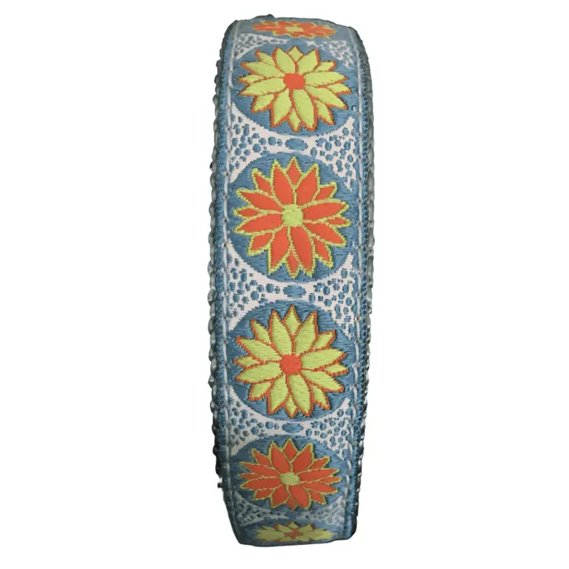 Friendly Flowers Dog Collars or Leads (1" Wide)
