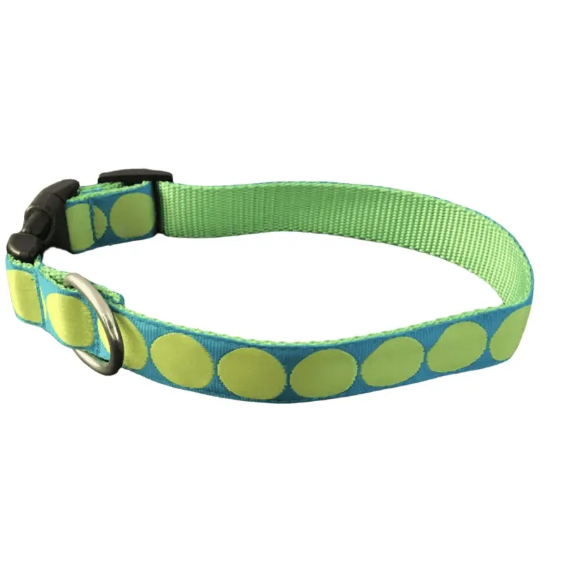 Green Means Go Dog Collars or Leads (1" Wide)