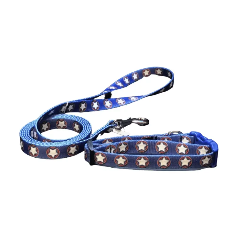 Stars Collars or Leads (5/8" Wide)
