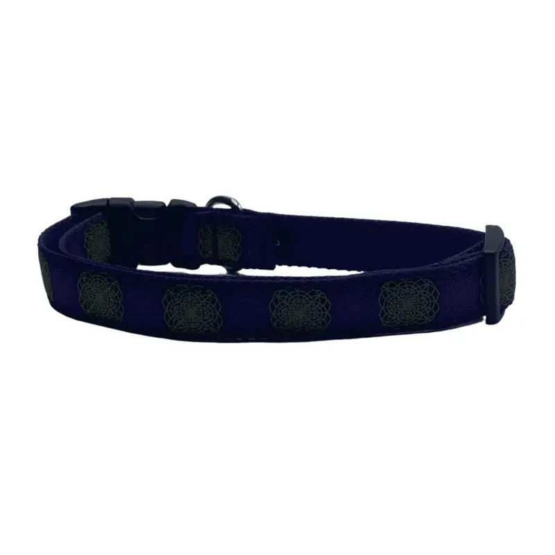 Fall Mandela Ribbon Collars or leads (1" Wide)