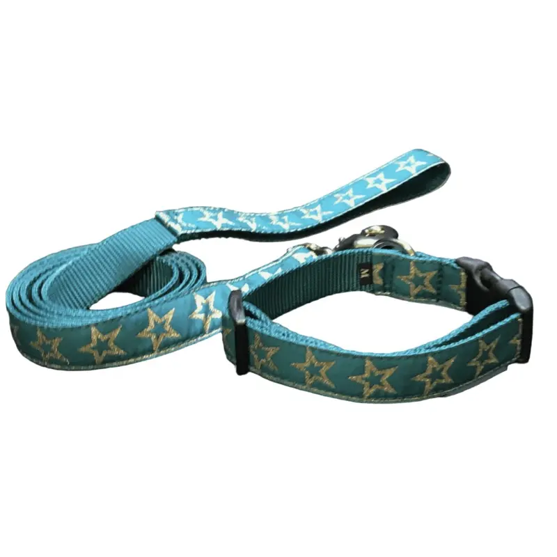 Shoot for the Stars Dog Collars or Leads (1" Wide)