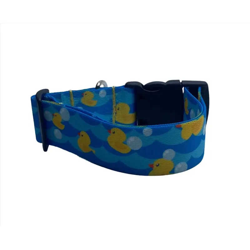 Yellow Duck Dog Collar (1.5" Wide)