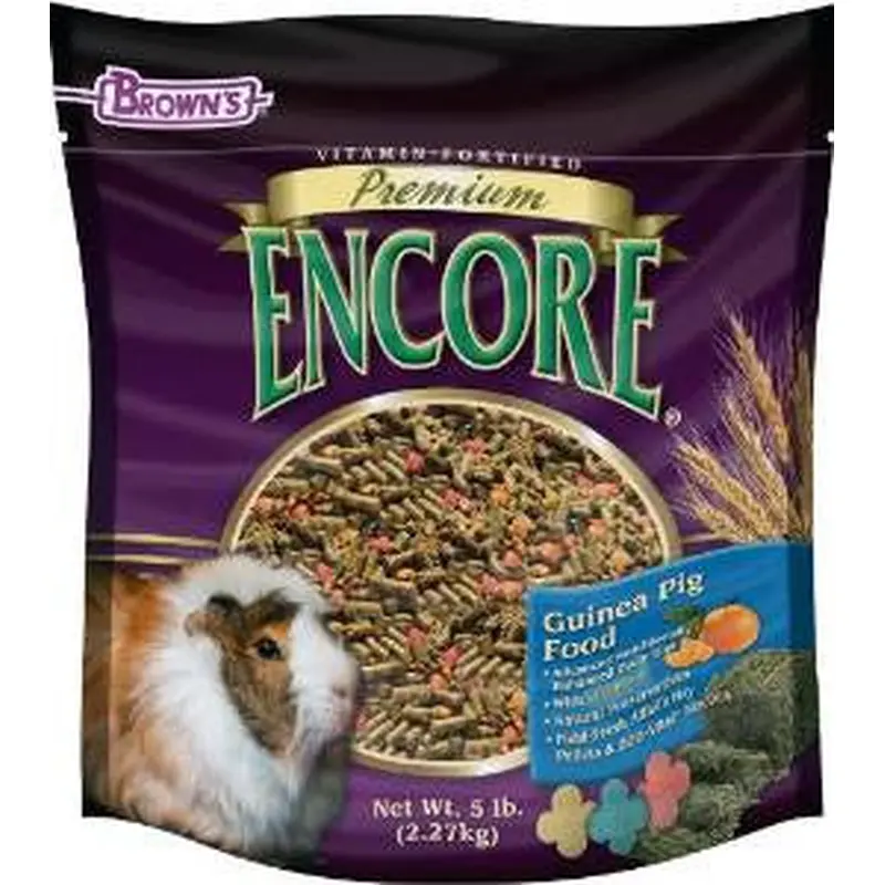 F.M. Brown's 51176 Encore Premium Guinea Pig Food 5lb6-90730 