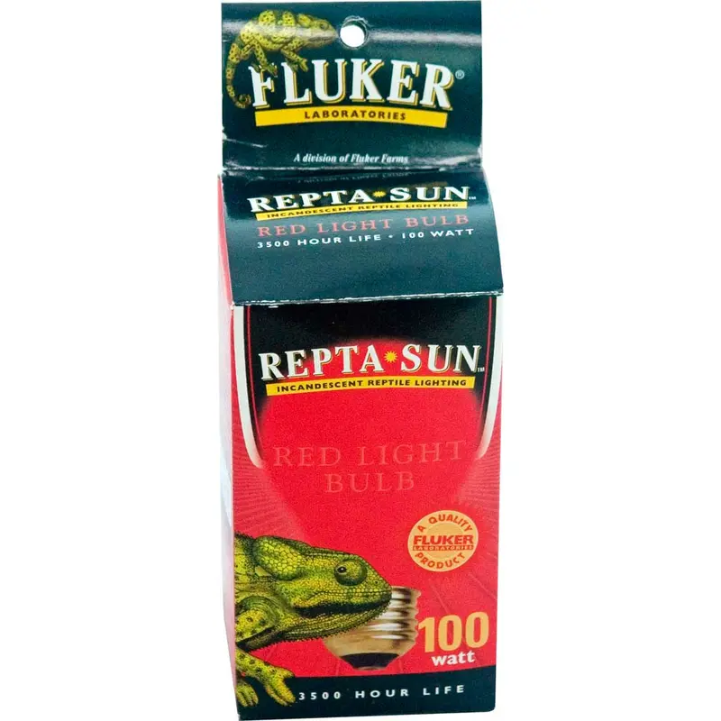 Fluker's Repta-Sun Incandescent Reptile Red Heat Bulb 150 Watts