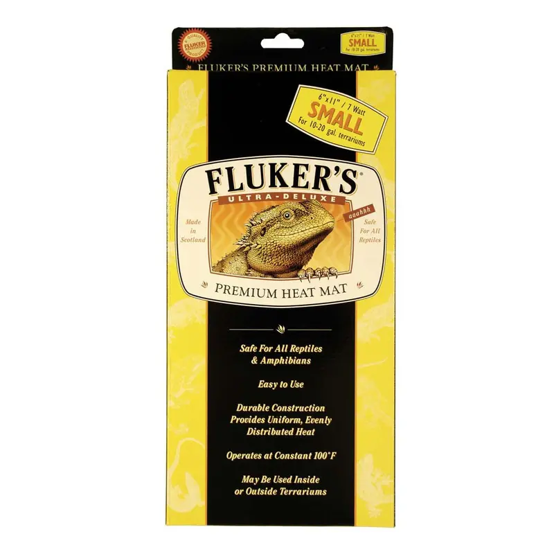 Fluker's Ultra-Deluxe Premium Heat Mat for Reptiles 6in X 11in SM