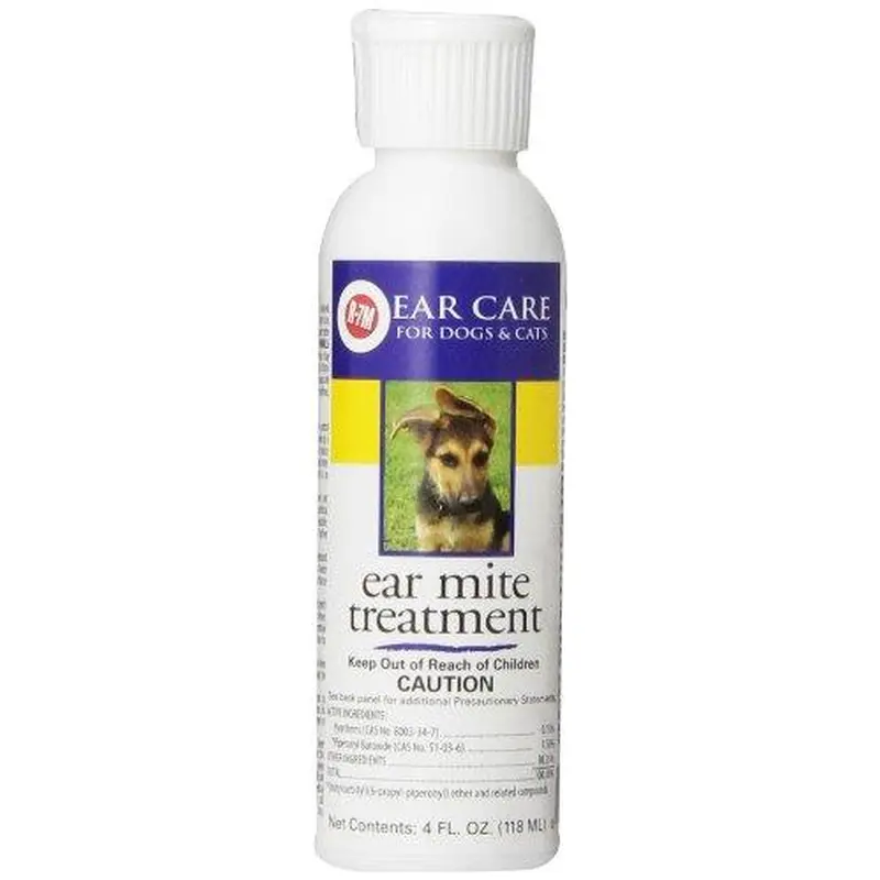 Miracle Care R-7 Professional Ear Mite Treatment 4oz 