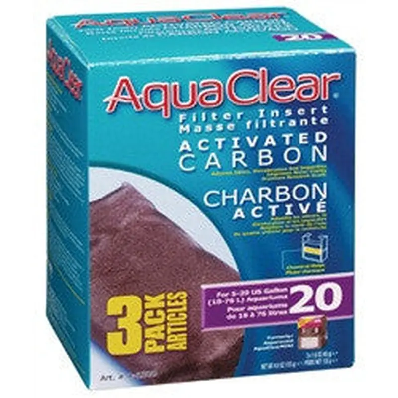 Aqua Clear 20 Carbon 3pk A1380