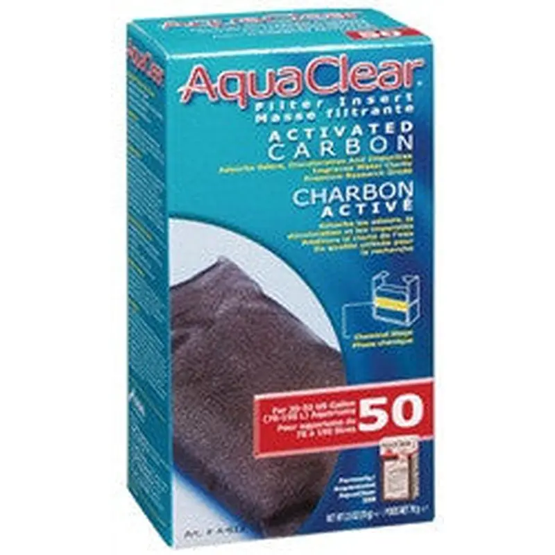 Aqua Clear 50 (200) Activated Carbon Filter Insert A612