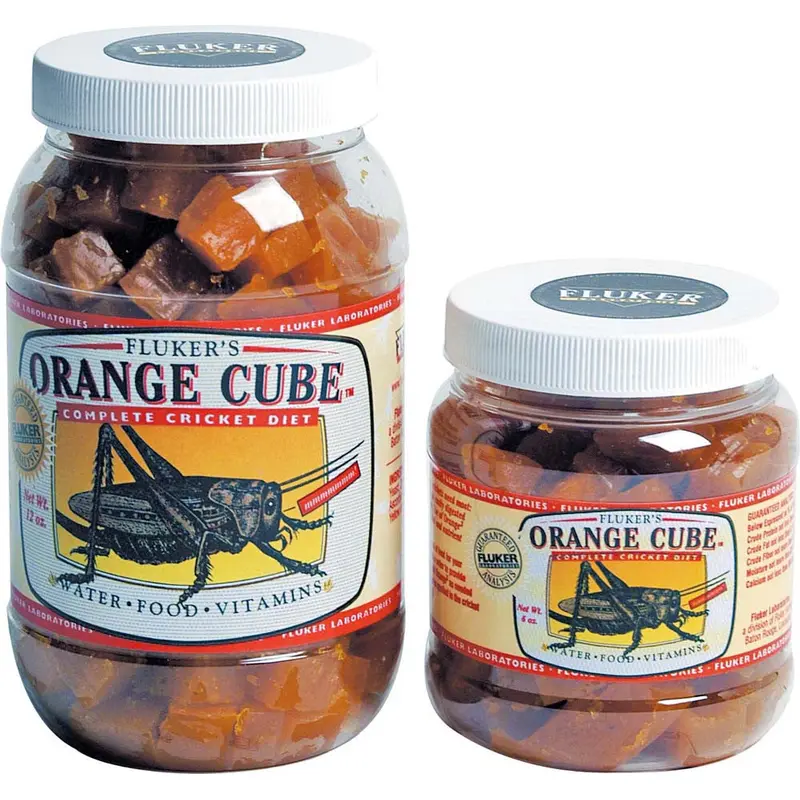 Fluker's Orange Cube Complete Cricket Diet 12 oz