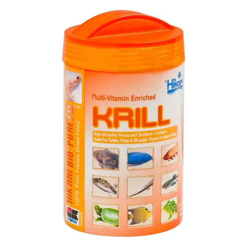 Hikari Bio-Pure Krill Freeze Dried Fish Food 0.71 oz