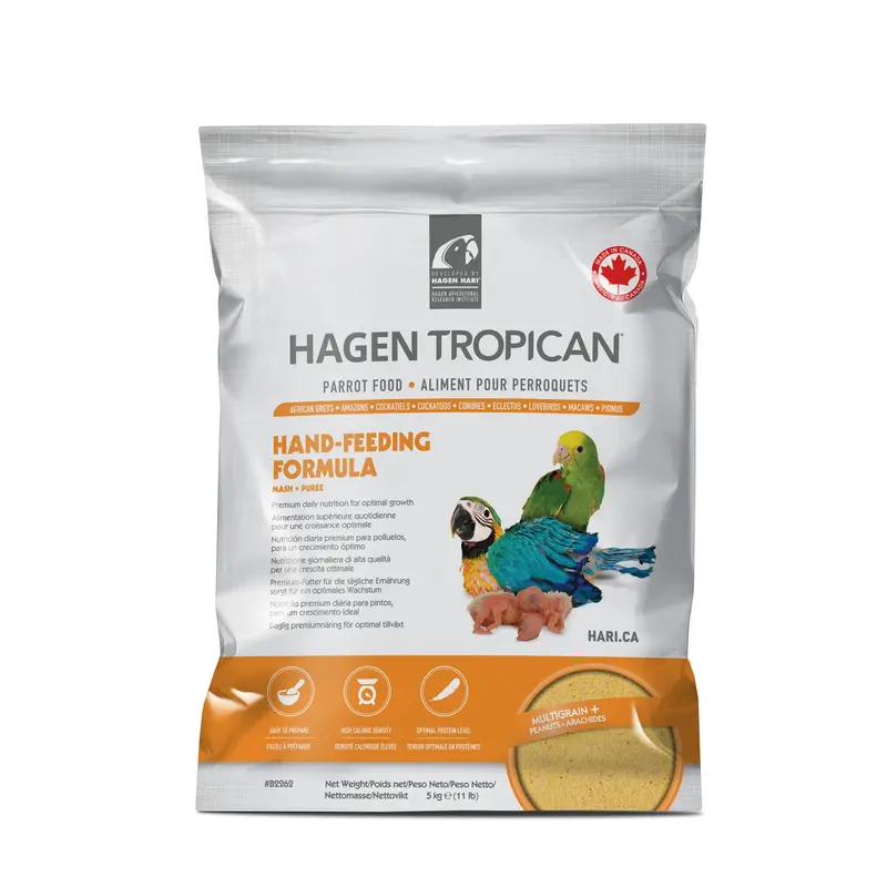 Tropican Hand-Feeding Formula - 11 Lb 