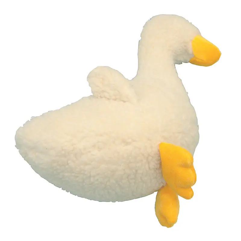 Spot Fleece Dog Toy Duck Natural 13 in