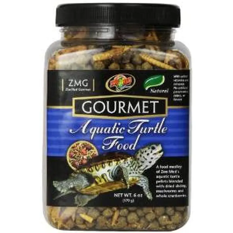 Zoo Med Gourmet Aquatic Turtle Dry Food 6 oz