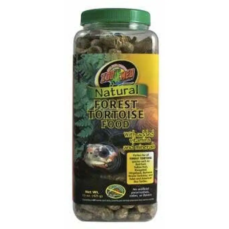 Zoo Med Natural Forest Tortoise Dry Food 8.5 oz