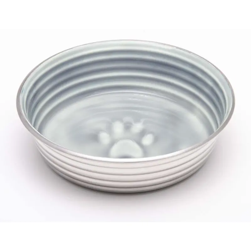 Loving Pets Le Bol Dog Bowl Parisian Grey MD