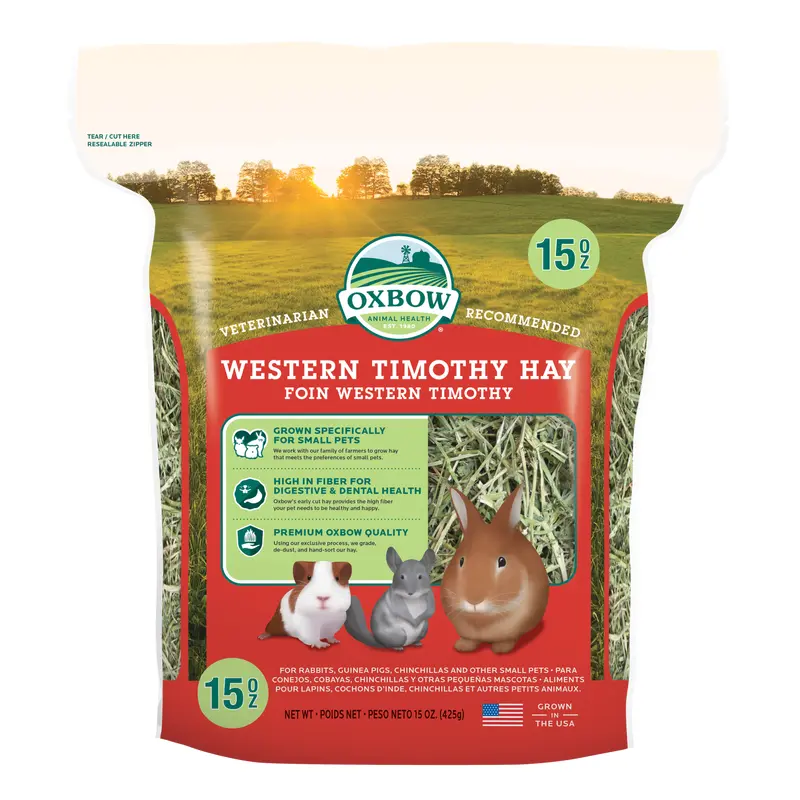 Oxbow Animal Health Western Timothy Hay 15oz