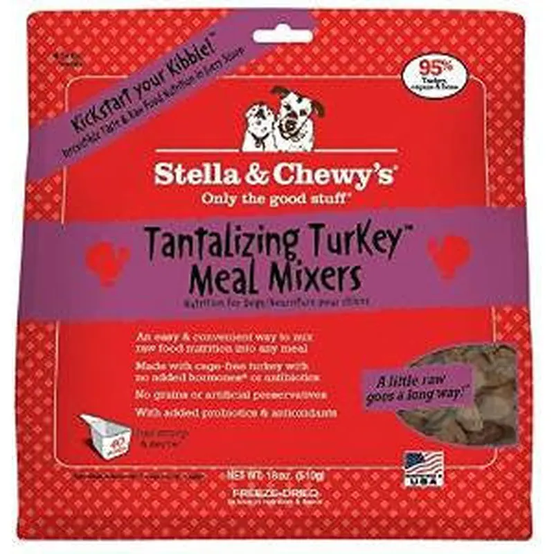 Stella & Chewy's Freeze-Dried Tantalizing Turkey Meal Mixers - 3.5 oz. 