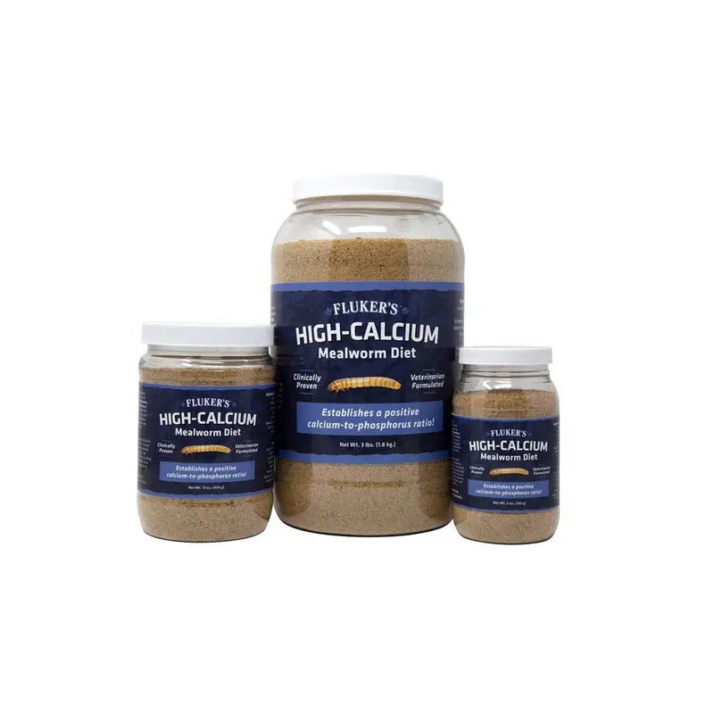 Fluker's High-Calcium Mealworm Diet Supplement 6 oz