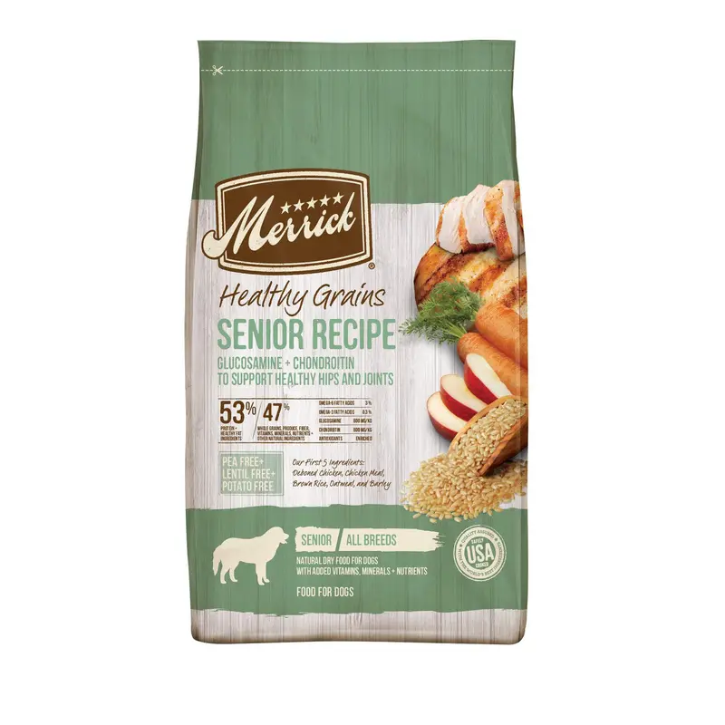 Merrick Healthy Grains Senior Recipe Dog  4 lb