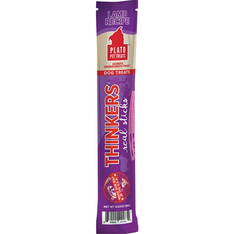 Plato Thinkers Singles Lamb Sticks 12ct .63 oz