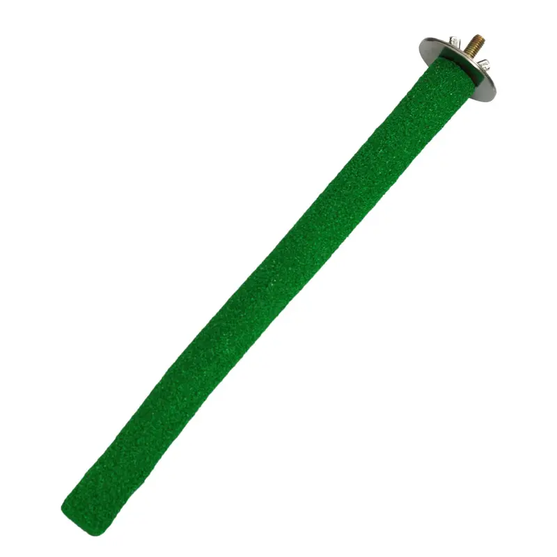 A & E Cages Sand Covered Bird Perch MD 10in