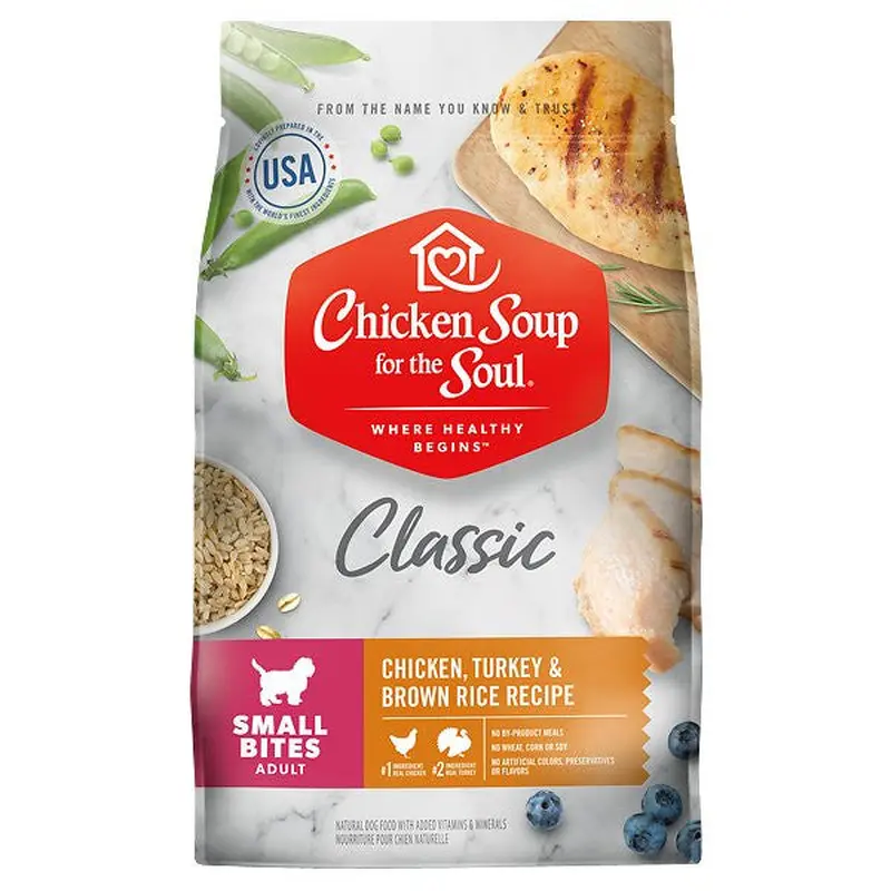 Ckn Soup Sm Bte Dog Fd 4.5 Lb C=6418430