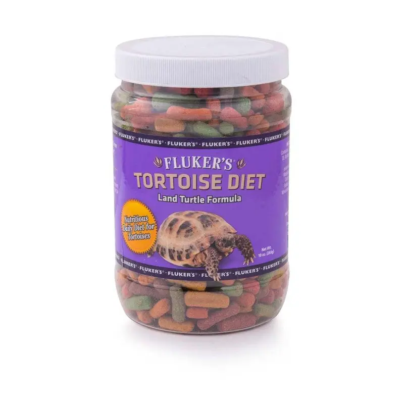 Fluker's Land Turtle Formula Tortoise Diet Dry Food 10 oz