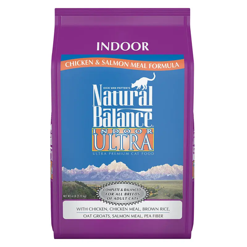 Natural Balance Original Ultra Chicken & Salmon Indoor Dry Cat Food 6lb
