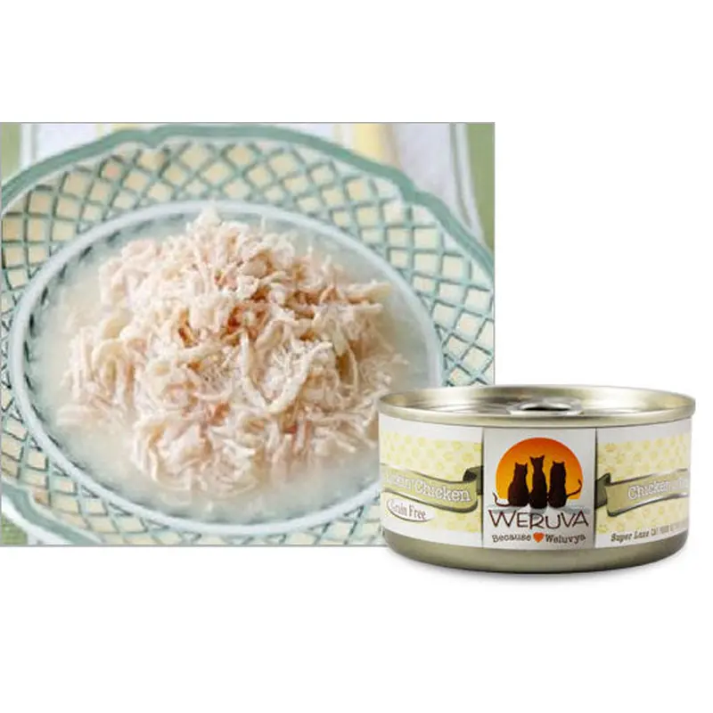 Weruva Paw Lickin' Chicken with Chicken in Gravy Cat Food 5.5oz