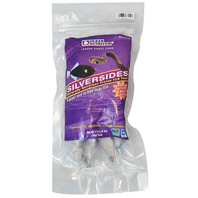 Ocean Nutrition Silversides Frozen Fish Food 16 oz SD-5
