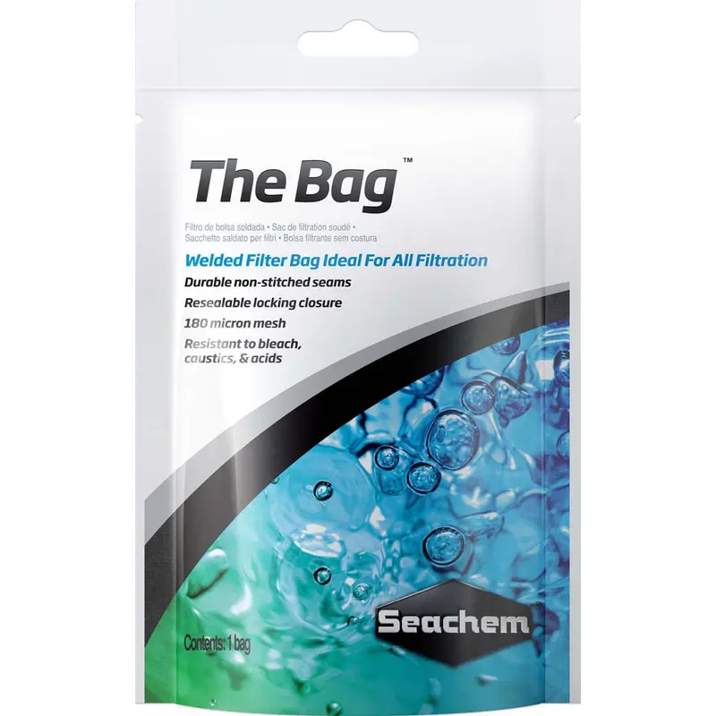 Seachem The Bag Filter Media 5 in x 9.5 in