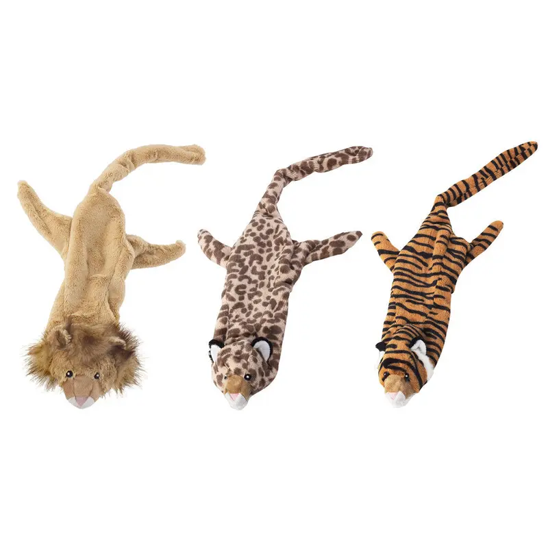 Skinneeez Jungle Series Dog Toy Jungle Cat Assorted Mini (DD)