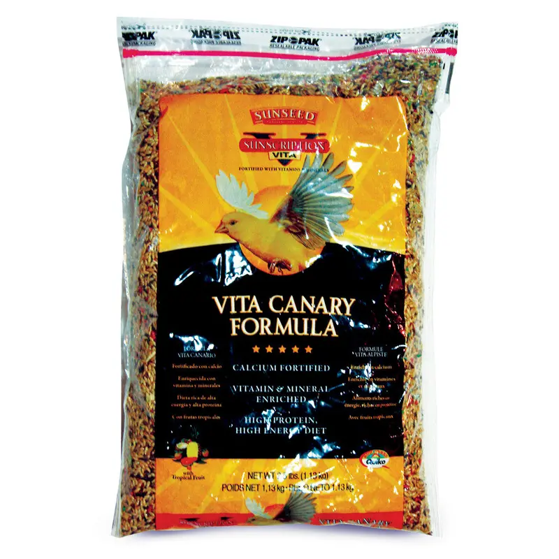 Sun Seed Vita Sunscription Canary Diet Bird Food 2.5 lb