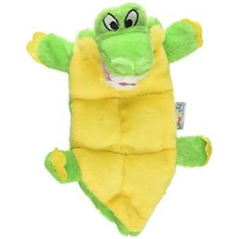 Kyjen Outward Hound Outward Hound Squeaker Mat Long Body Gator Mini 