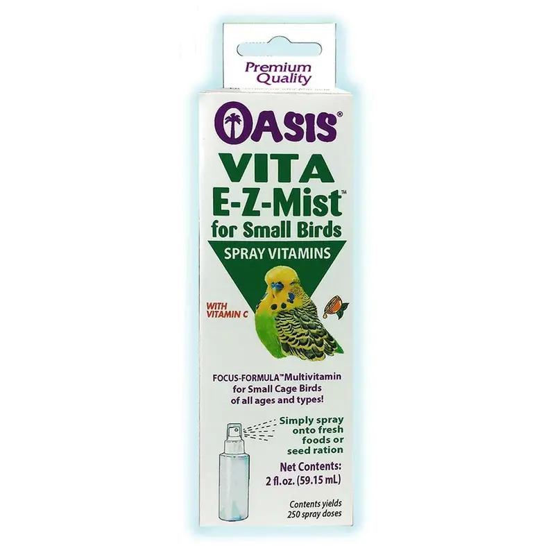 Oasis VITA E-Z-MIST Multivitamin Spray for Small Birds 2 fl. oz