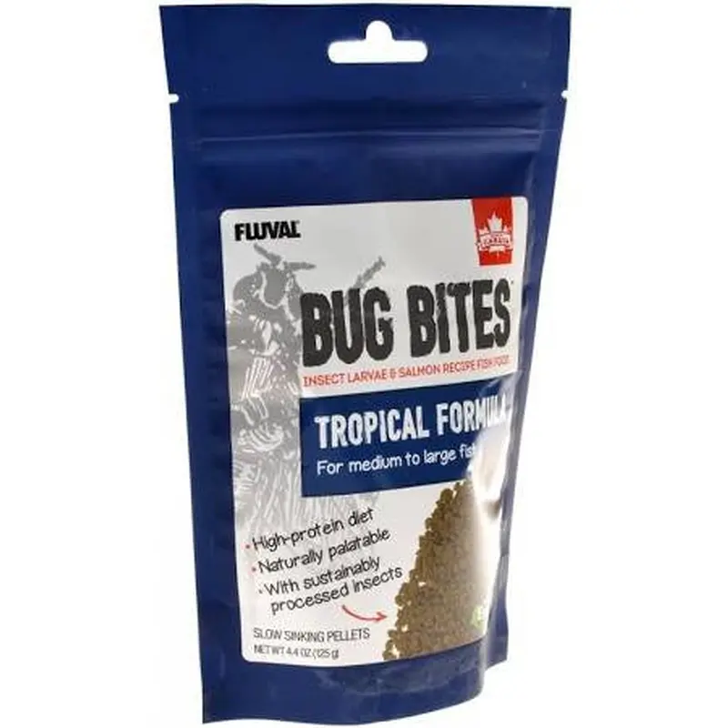 Fluval Bugbites Tropical Fish Granules 4.4oz A6579