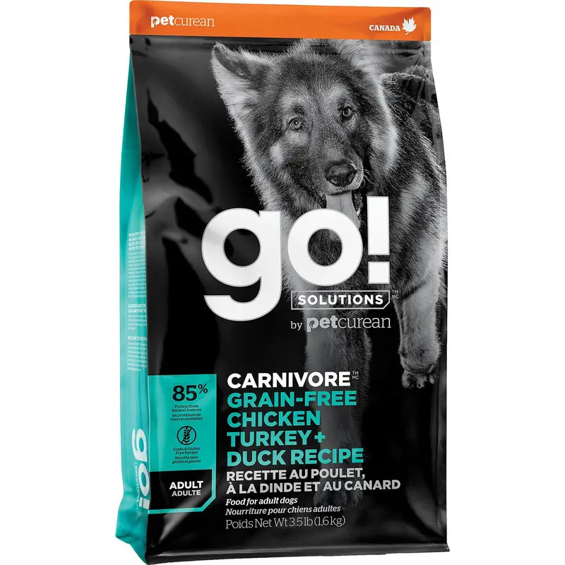 Go! Carn Gf C/t/d Dog 3.5 Lb C=6 